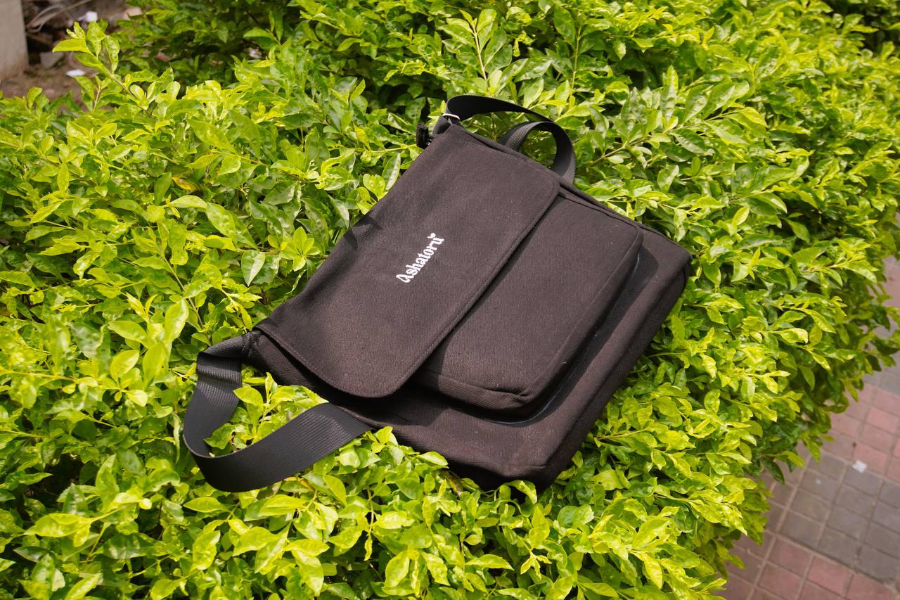 Black Messenger Bag