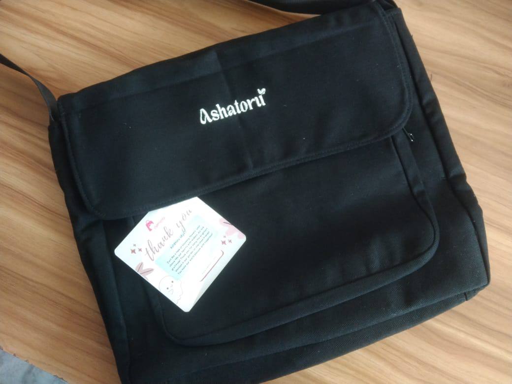 Black Messenger Bag