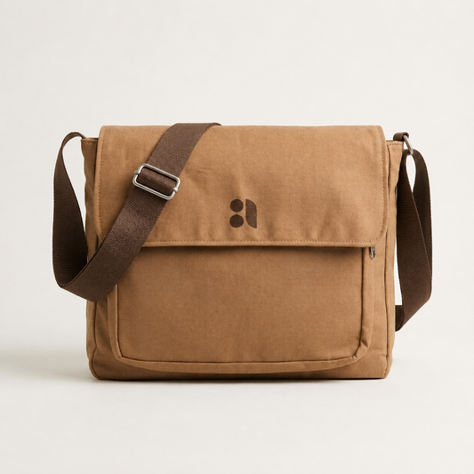 Brown Messenger Bag