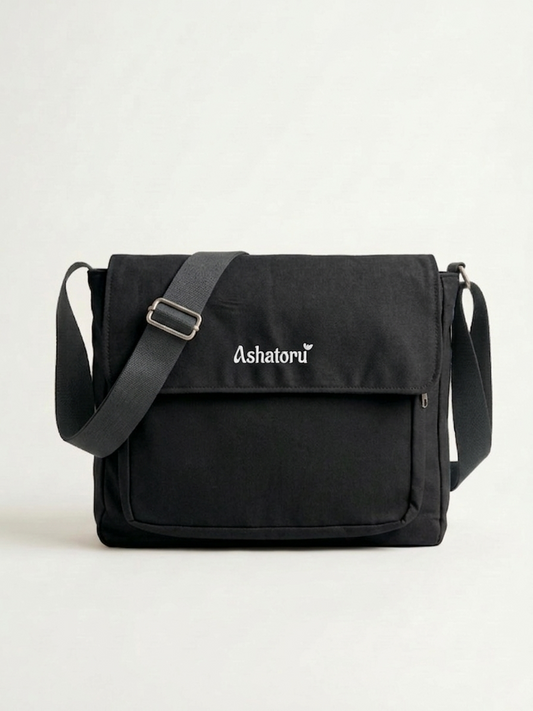 Black Messenger Bag