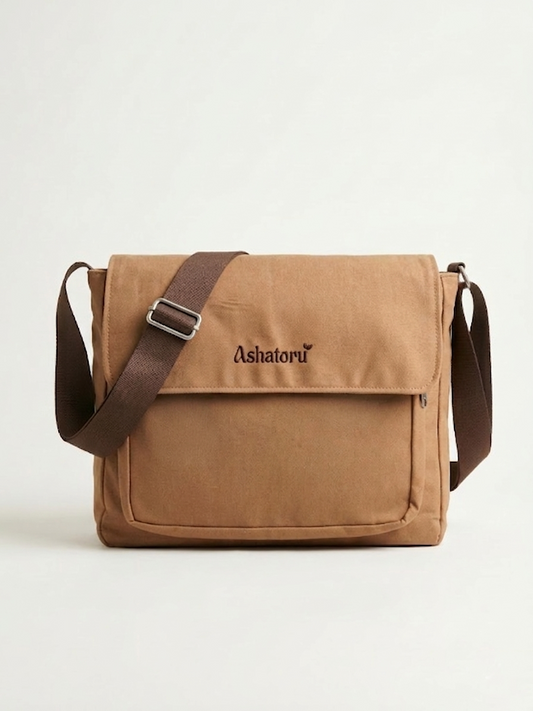 Brown Messenger Bag