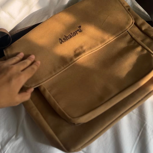 Brown Messenger Bag